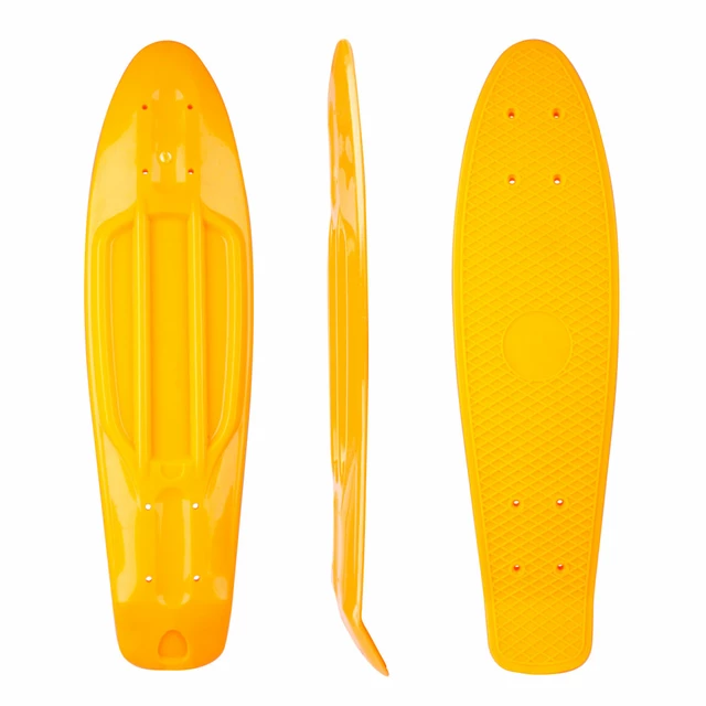 Penny board WORKER Aspy 22.5*6" - rumena - oranžna
