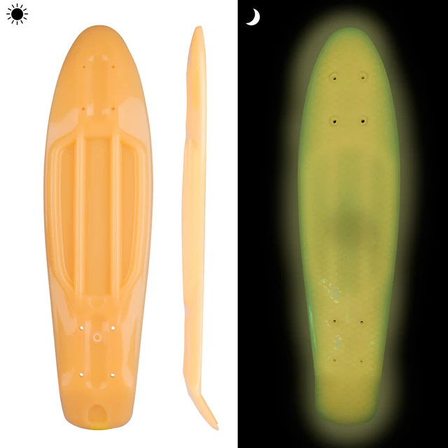 Penny board WORKER Solosy 22.5*6" - modra - oranžna