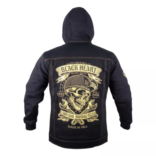 Moto bunda W-TEC Black Heart Reeftor - črna