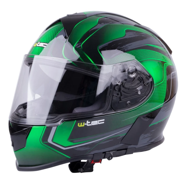 Moto čelada W-TEC V126 - zelena