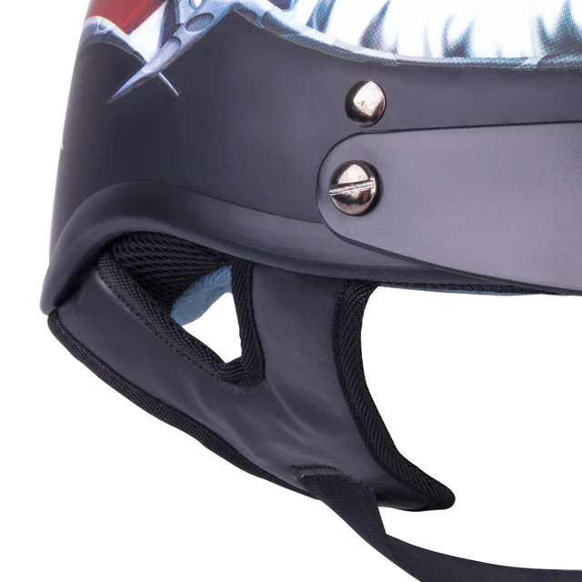 Moto čelada W-TEC V531 - črna-orel