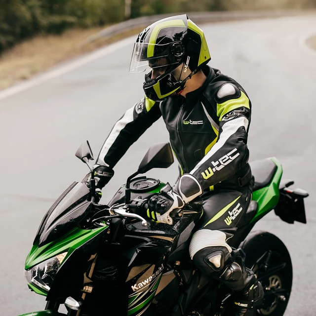 Preklopna moto čelada W-TEC Vexamo V270 - bela