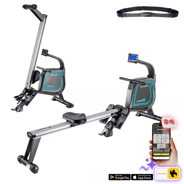 Veslaški trenažer inSPORTline inCondi RW600