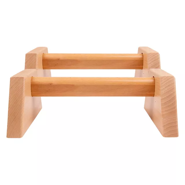Leseni ročaji za sklece inSPORTline Gripolix 30 cm
