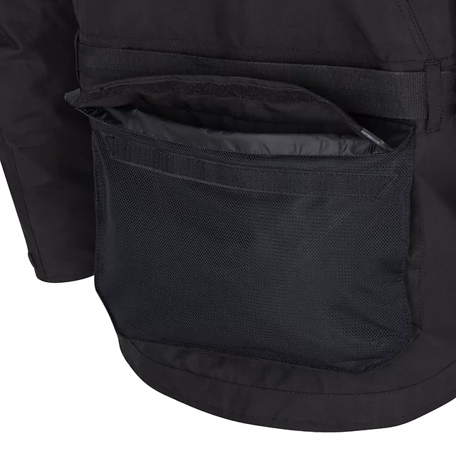 Moto jakna W-TEC Warao - črna-fluo