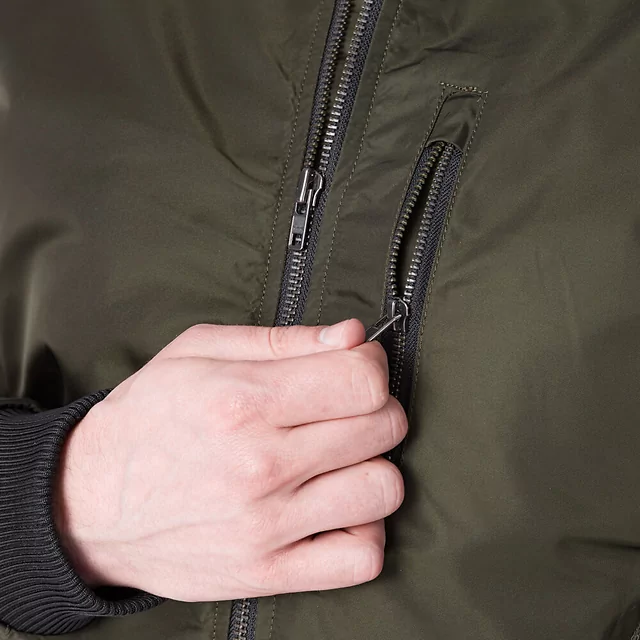 Moto jakna W-TEC Caravago - zelena