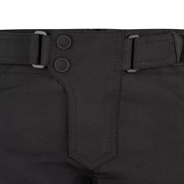 Otroške moto hlače W-TEC Pinapoco - črna-fluo