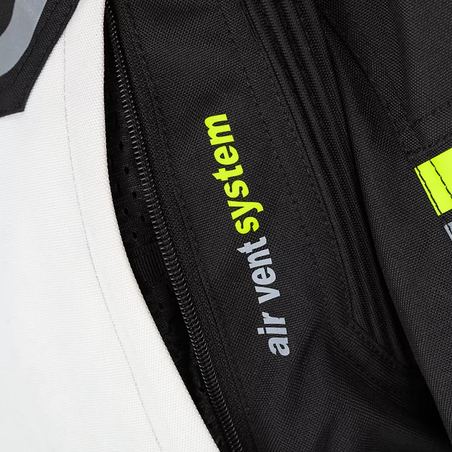 Ženska moto jakna W-TEC Warao Lady - črna-fluo