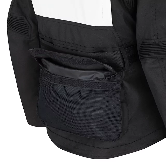 Ženska moto jakna W-TEC Warao Lady - črna-fluo