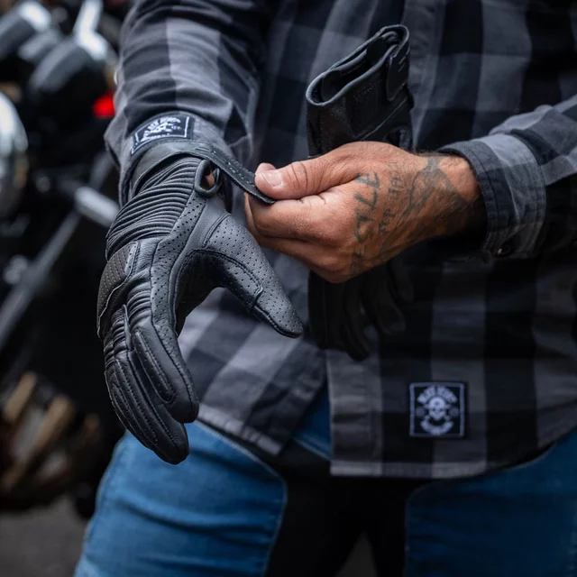Moto rokavice W-TEC Gabello