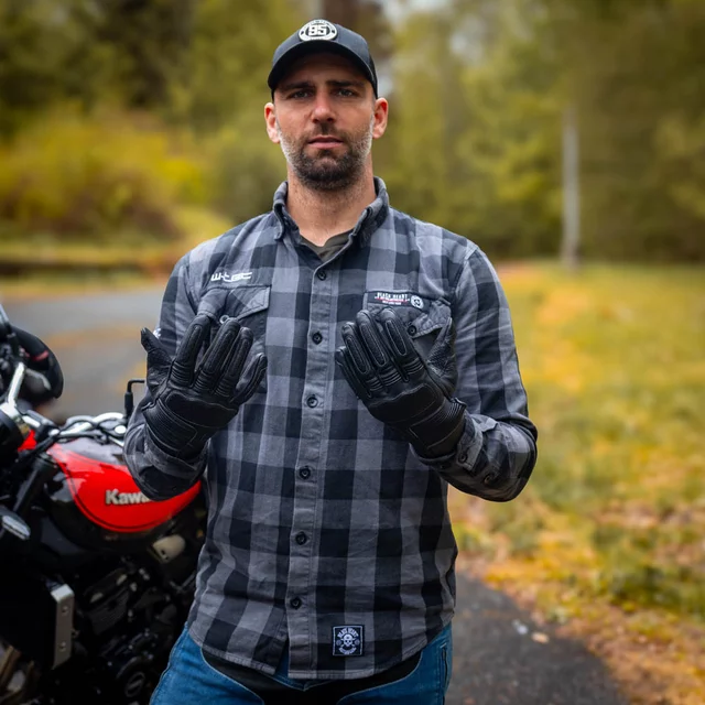 Moto rokavice W-TEC Gabello