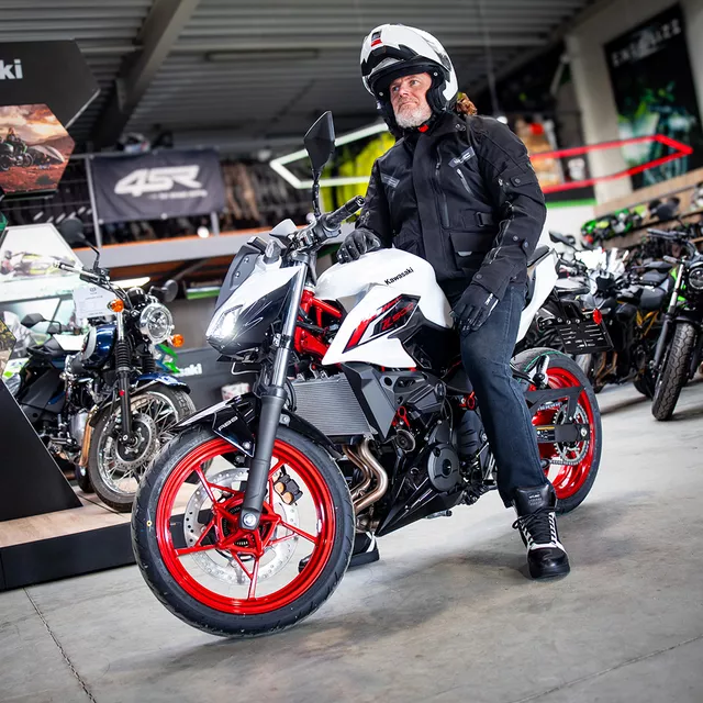 Moto jakna W-TEC Nykolas - črna