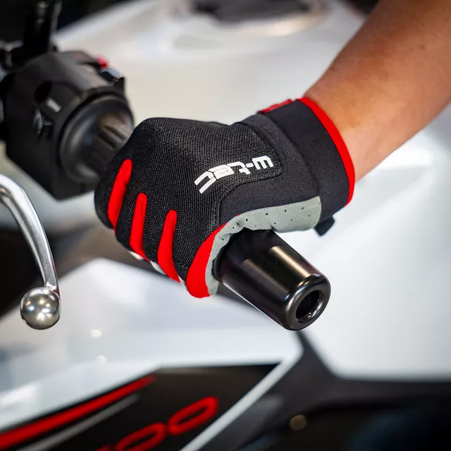 Otroške moto rokavice W-TEC Matosinos Kids - modra