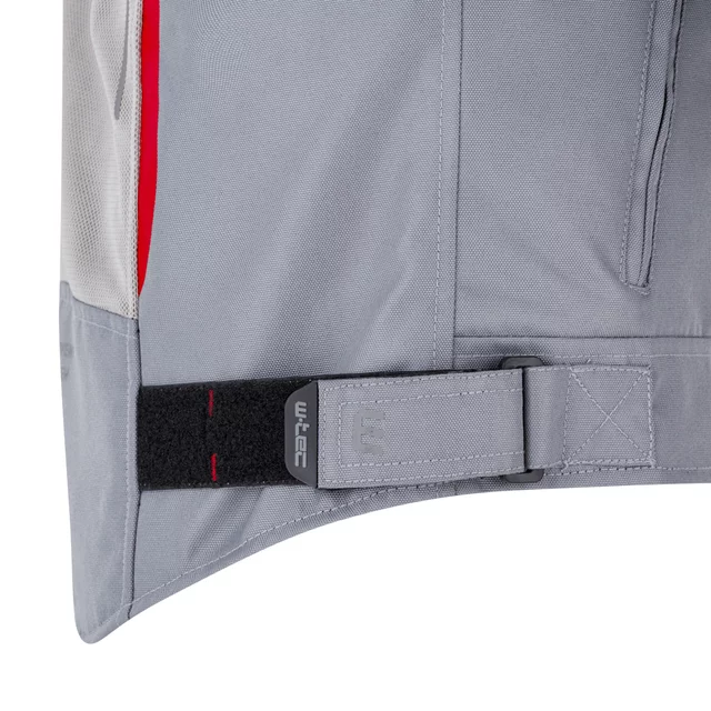 Poletna moška moto jakna W-TEC Mirelio - črna-fluo