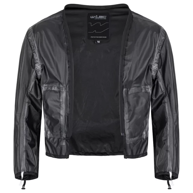 Poletna moška moto jakna W-TEC Mirelio - črna-fluo