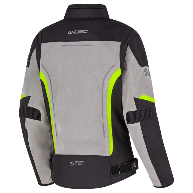 Poletna ženska moto jakna W-TEC Mirelia - črna-siva