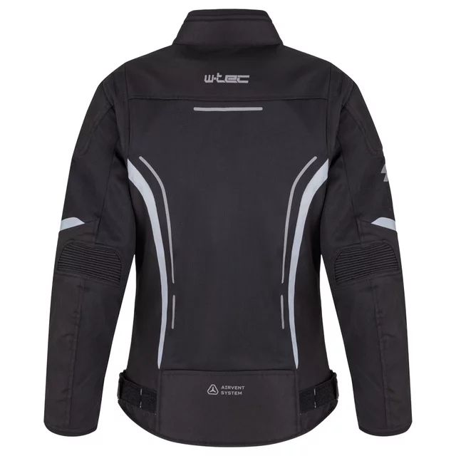 Poletna ženska moto jakna W-TEC Mirelia - črna-siva