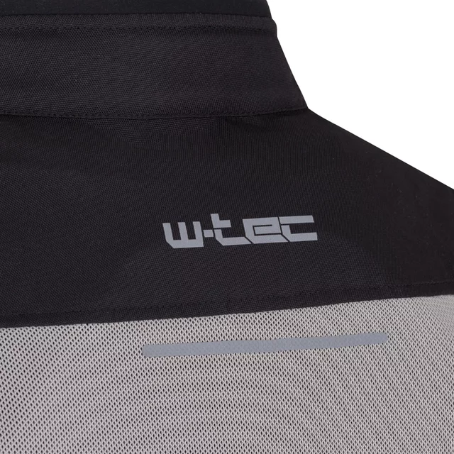 Poletna ženska moto jakna W-TEC Mirelia - črna-siva