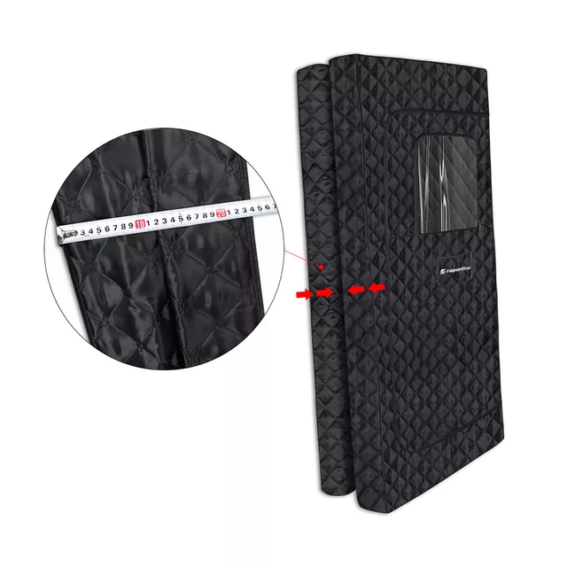 Prenosna parna savna inSPORTline Klementina II