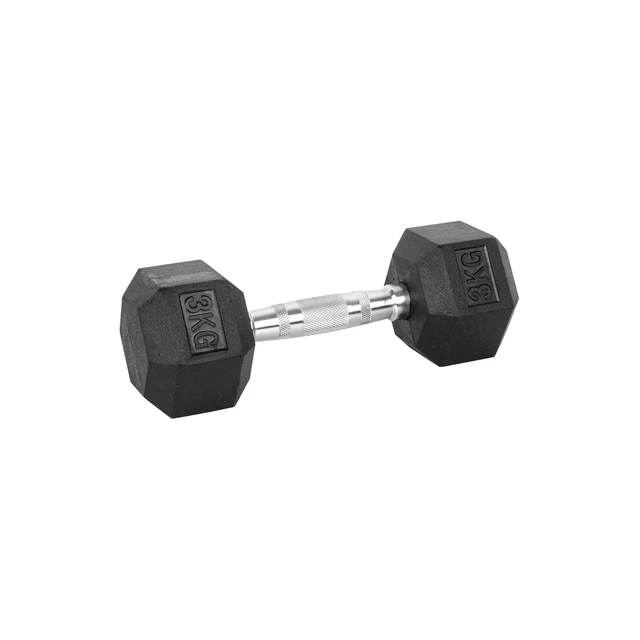 3 kg Hexsteel utež inSPORTline - 1 kos