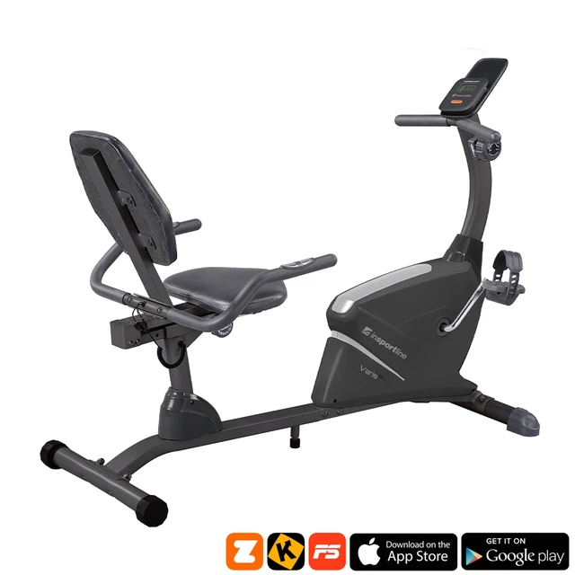 Recumbent sobno kolo inSPORTline Varis - črna - črna