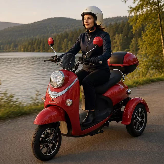 Električni trikolesnik inSPORTline Tarra • 25km/h • doseg do 45km • brez vozniškega dovoljenja