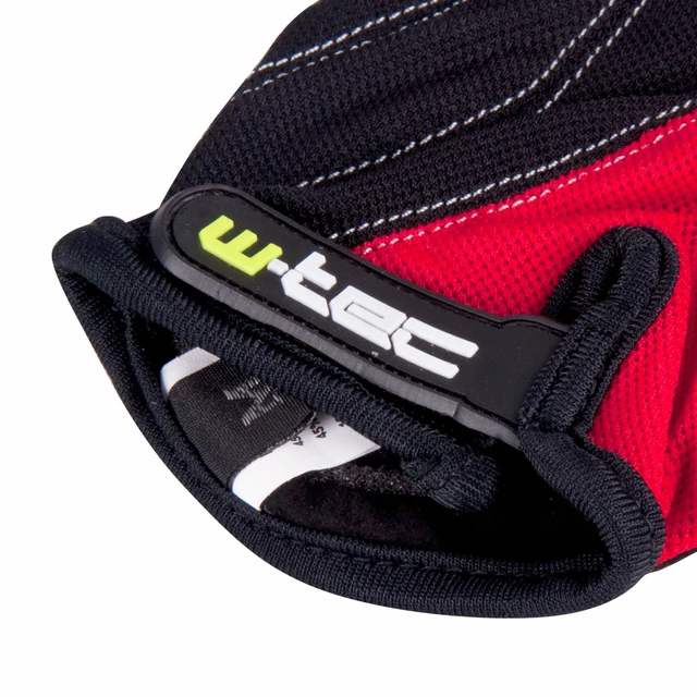 Motocross rokavice W-TEC Ratyno - črna-rdeča