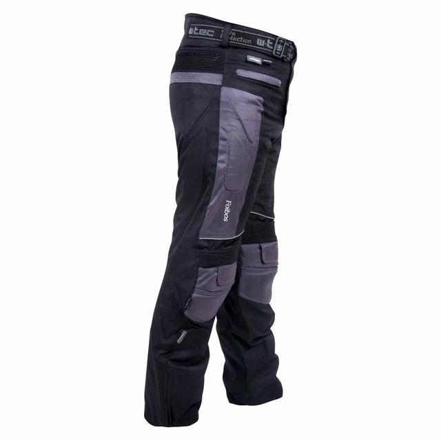 Moto hlače W-TEC Foibos TWG-102 - črna-siva