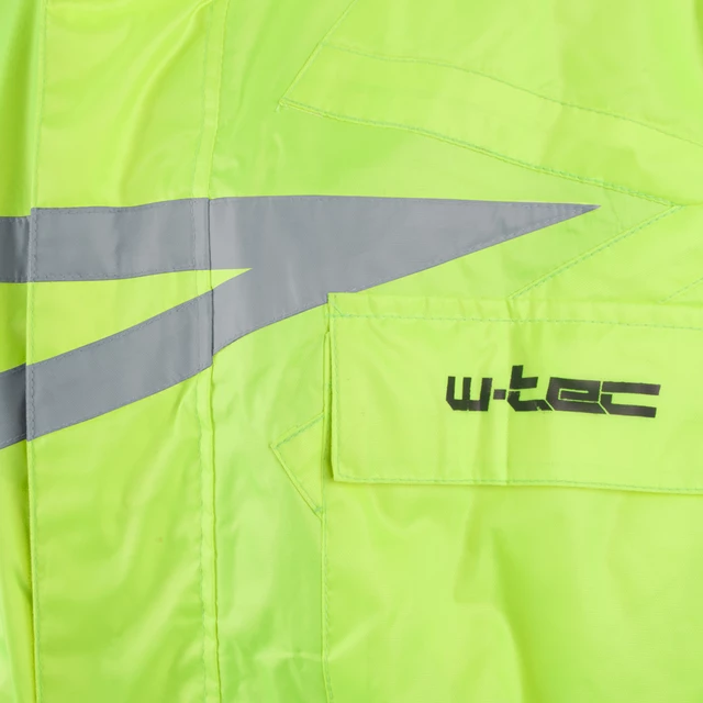 Moto dežna jakna W-TEC Rainy - fluo rumena