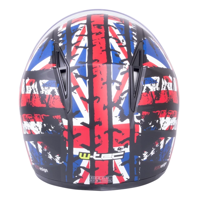 Moto čelada W-TEC V159 - Black Elementor Green