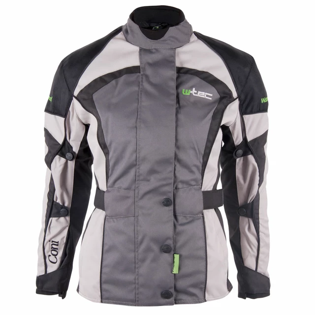 Ženska Moto Jakna W-TEC Coni - siva - siva