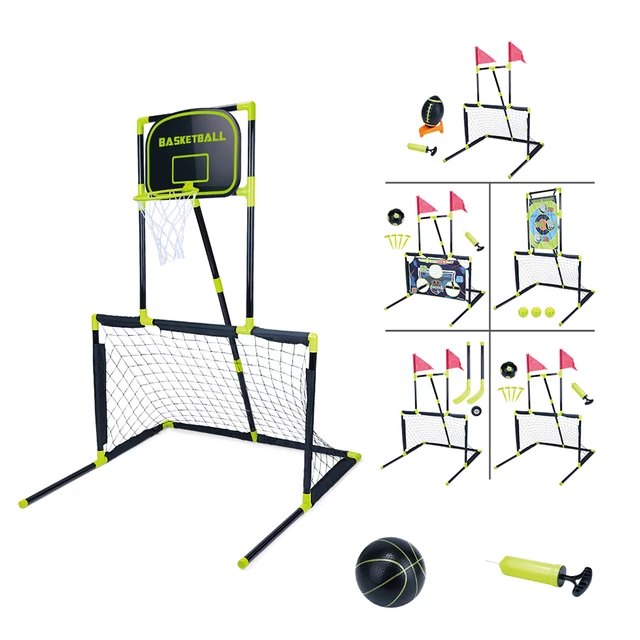 Otroški športni set z žogo 6v1 inSPORTline SCS530
