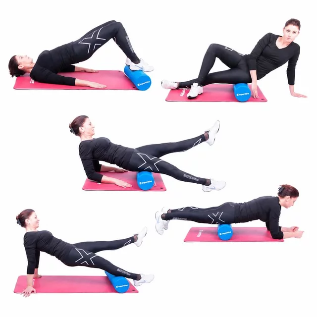 Joga valj inSPORTline Evar - modra