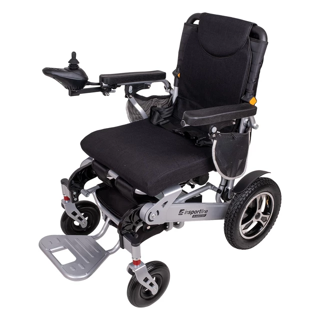 Električni invalidski voziček inSPORTline Hawkie II 700W - srebrna