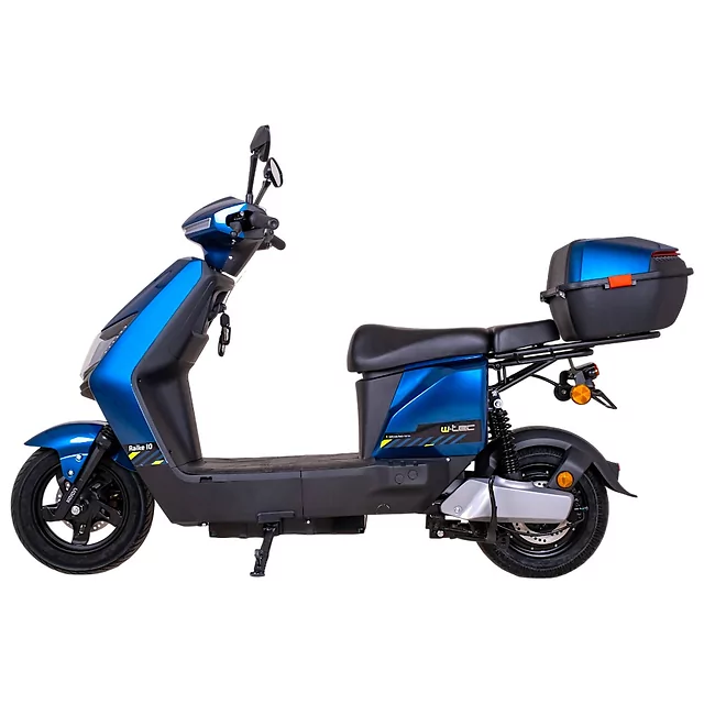 Električni skuter W-TEC Raike II 16'' • do 70 km • 25 km/h • brez vozniškega dovoljenja - črna-srebrna