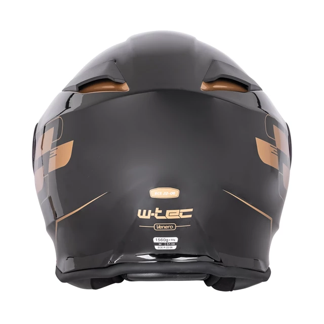 Preklopna čelada W-TEC Venero - Magic Matt Black