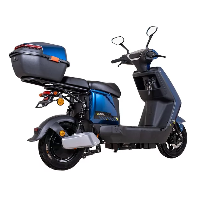 Električni skuter W-TEC Raike II 16'' • do 70 km • 25 km/h • brez vozniškega dovoljenja - črna-srebrna