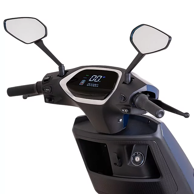 Električni skuter W-TEC Raike II 16'' • do 70 km • 25 km/h • brez vozniškega dovoljenja - črna-srebrna