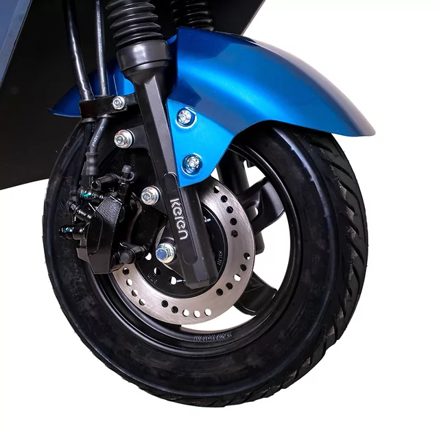 Električni skuter W-TEC Raike II 16'' • do 70 km • 25 km/h • brez vozniškega dovoljenja - črna-srebrna