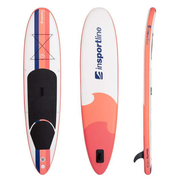 SUP Deska za veslanje z dodatki inSPORTline WaveTrip 11'6" G3