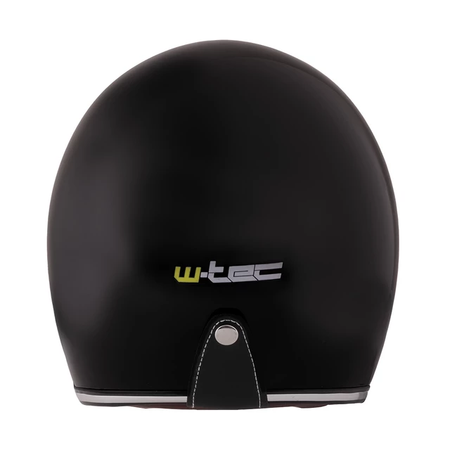 Moto čelada W-TEC YM-629 - črna sijaj s črnim oblazinjenjem