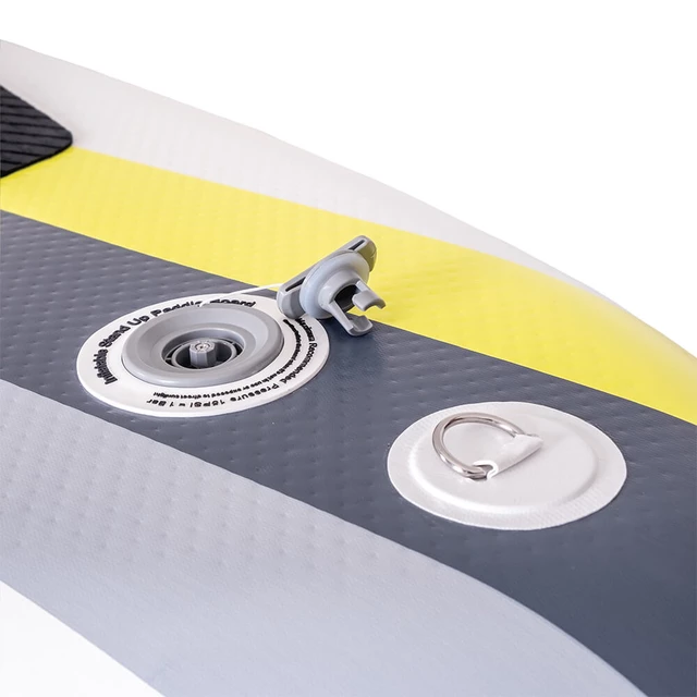SUP Deska za veslanje z dodatki inSPORTline WaveTrip 10'6" G3 - rumena