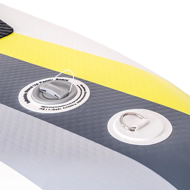 SUP Deska za veslanje z dodatki inSPORTline WaveTrip 10'6" G3 - rumena