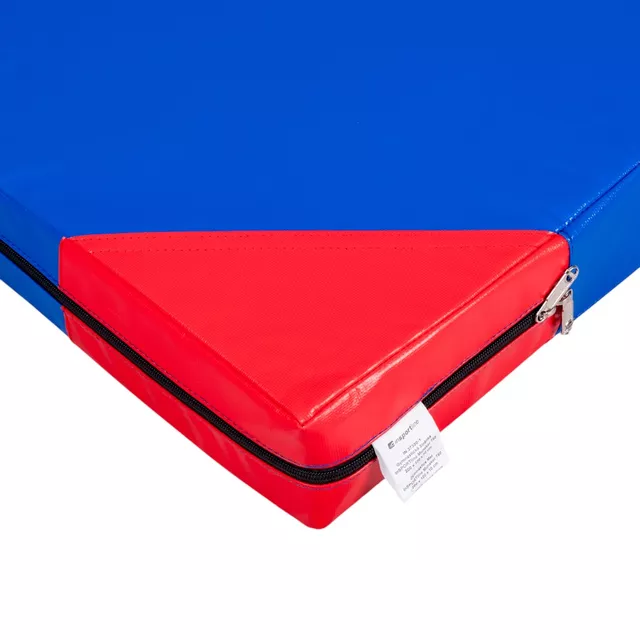 Gimnastična blazina inSPORTline Munakor T60 200x120x10 cm - modra