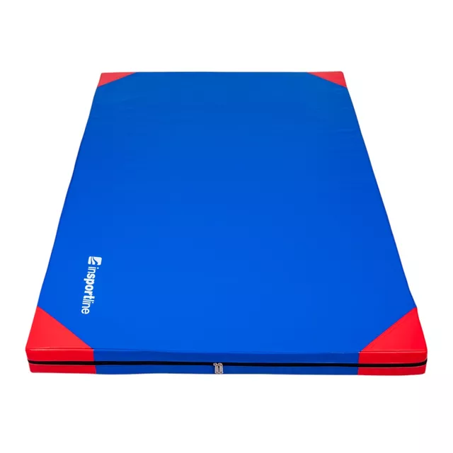 Gimnastična blazina inSPORTline Munakor T60 200x120x10 cm - modra