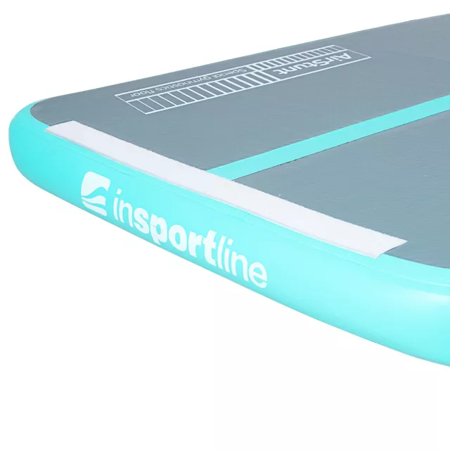 Napihljiva blazina inSPORTline Airstunt 500x100x10 cm Siva