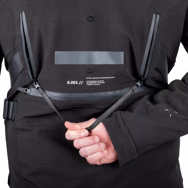 Moto jakna W-TEC Nykolas - črna