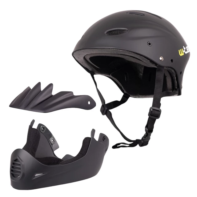 Downhill čelada W-TEC Campanero Matt Black