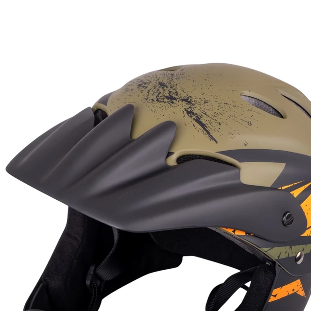 Downhill čelada W-TEC Campanero - zelena mat