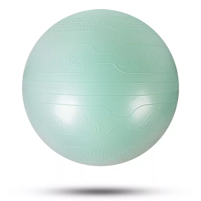 Gimnastična žoga inSPORTline Stretch Ball 55 cm - mint